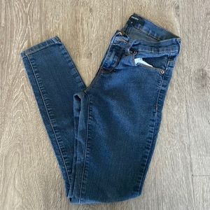 Blue Forever 21 Skinny Jeans